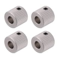 thumbnail image 4 of SHISUYAN 4pcs 40 Teeth Drive Gear Stainless Steel Extruder Wheel Inner Hole 5mm, 4 of 8