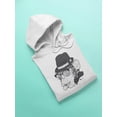 thumbnail image 3 of Stylish Monkey Hoodie Women -Image by Shutterstock, Female Large, 3 of 4