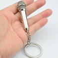thumbnail image 4 of unbranded  Chain Microphone Keychain Accessory Decoration Man Miss, 4 of 8