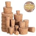 thumbnail image 5 of KAKOWELY 25pcs Wine Bottle Cork Stoppers Leak-proof Bottle Plugs Tapered Corks Wine Beer Bottle Stoppers,2.48"X2.24"X0.79", 5 of 5