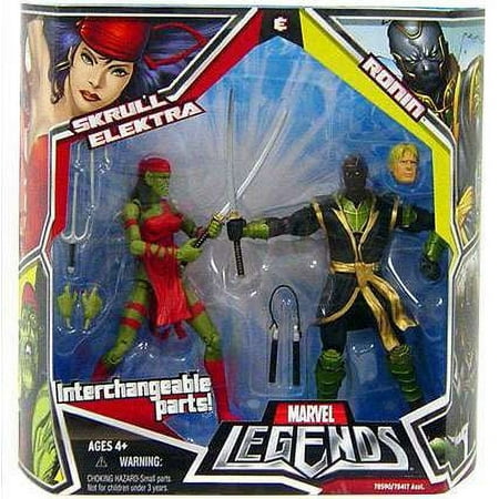 Marvel Legends Skrull Elektra & Ronin Action Figure 2-Pack