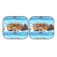 thumbnail image 7 of Kll Animals On Noah'S Ark Floating Windshield Sun Shade 2-Piece Foldable Car Front Window Sunshade For Most Sedans Suv Truck - Auto Sun Blocker Visor Protector Blocks Max Uv Rays - Small, 7 of 7