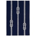 thumbnail image 1 of Trans Ocean CAP23163633 Capri Hand Tufted Everywear Rugs, 1636-33 Ropes Navy - 24 x 36 in., 1 of 1