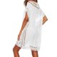 thumbnail image 4 of Vestido de playa con encaje, crochet hueco, cubierta para mujer, traje de baño, traje de baño, blanco Advancent AP002503-02, 4 of 6