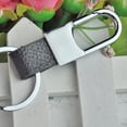 thumbnail image 6 of Naierhg Men Fashion Simple Cool Faux Leather Strap Keyring Keychain Key Chain, 6 of 7
