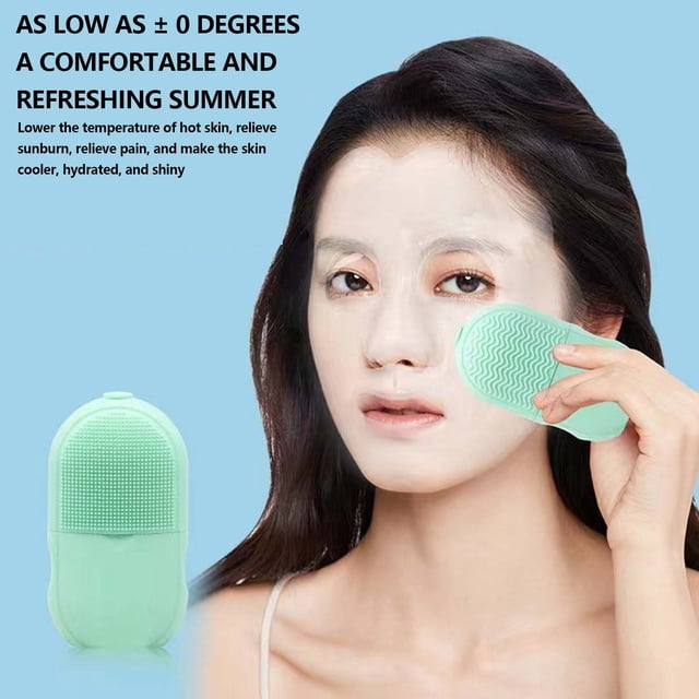 SDNall Face Ice Roller Skin Care Ice Face Mould Ice Holder for Face Ice Stick Beauty Facial Icing Roller Skin Care Silicone Face Ice Icing Tool Ice Sphere for Ice Face Roller Skin Care
