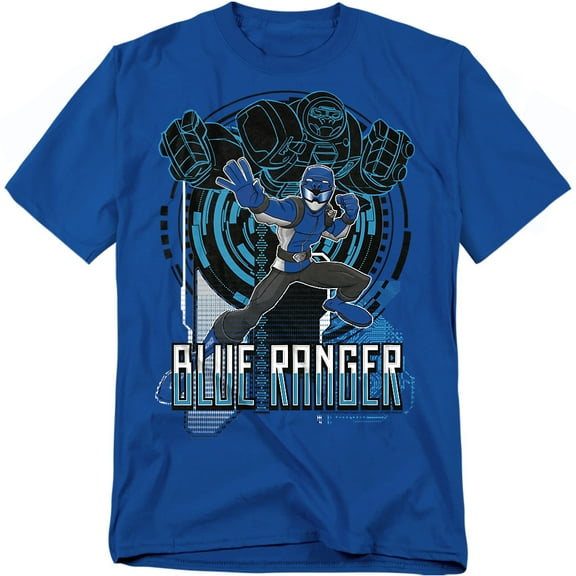 Power Rangers T-Shirt Blue Ranger Unisex Graphic Tee For Men & Women