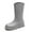 Gray, variant on AUXDIQ Wellington Boots Women Mid-calf Wellies Waterproof Rain Boots Outdoor Garden Shoes