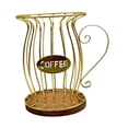 thumbnail image 3 of Elodie Coffee Filter Holder Basket Coffee Bar Accessories Case for Home Bar Kitchen Gold, 3 of 8