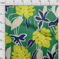 thumbnail image 3 of oneOone Velvet Green Fabric Abstract Tropical Floral Fabric For Sewing Printed Craft Fabric By The Yard 58 Inch Wide, 3 of 4