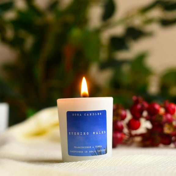 Scented Aroma Candles for Home Decor | Scented Candles for Home Decoration | Home Decor Items | Scented Candles for Bedroom, Living Room, Decoration | 70g 100% Soy Wax Candle Set