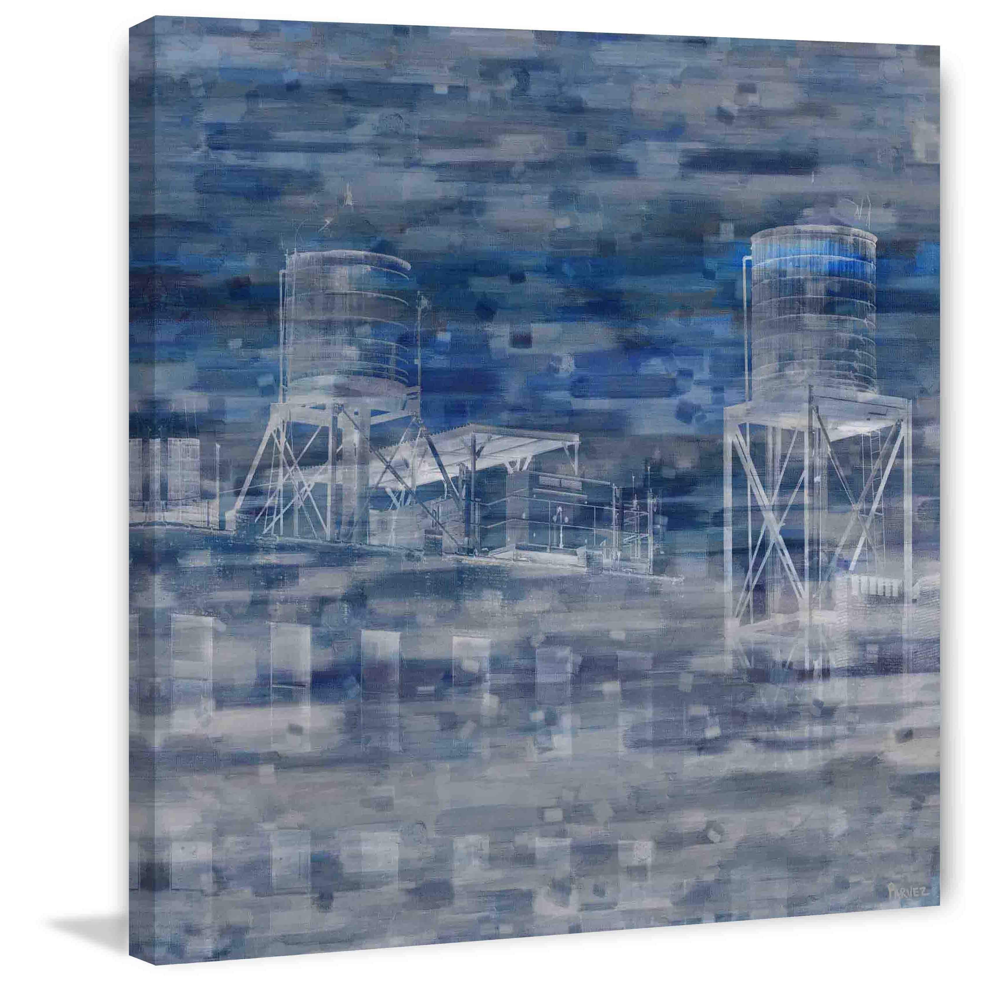 Parvez Taj "Industrial NYC" Print on Canvas