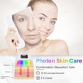 thumbnail image 3 of Mascarilla facial LED Fxtiaa, terapia de luz facial LED 7 en 1, color, 3 of 8