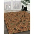thumbnail image 3 of Ahgly Company Machine Washable Indoor Rectangle Transitional Sedona Brown Area Rugs, 7' x 9', 3 of 7