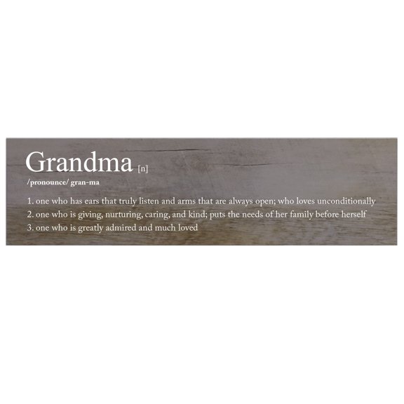 Mother's Day Barn Wood Sign Gift - Definition Of