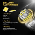 thumbnail image 5 of 2Pcs Car T20 7440 W21W LED Canbus Reverse Lights 7443 LED Bulb Tail Brake Signal Lights 6000K Super, 5 of 5