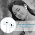 thumbnail image 3 of Audífonos con conector de 8 pines con micrófono Audífonoses estéreo con cable para iPhone X Tmvgtek  Original, 3 of 9