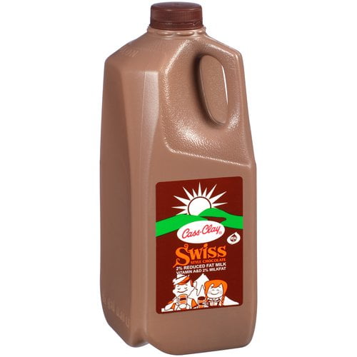 Cass Clay Swiss 2 Reduced Fat Chocolate Milk, Half Gallon