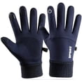 thumbnail image 1 of Guantes Térmicos de Invierno para Pantalla Táctil, Azules, Impermeables, para Frío, Nieve, Ciclismo, Moto, Correr, Senderismo y Esquí, Hombres y Mujeres, 1 of 6