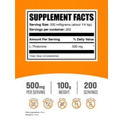 BulkSupplements L-Threonine Powder - 100 Grams (3.5 oz)