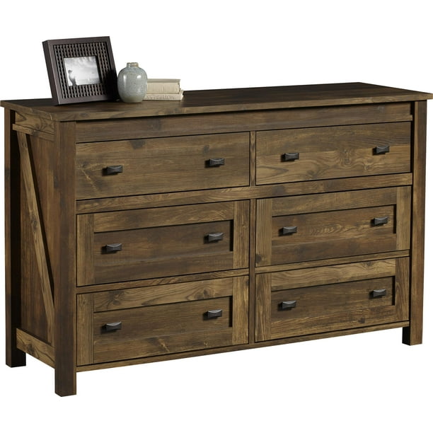 Better Homes Gardens Falls Creek 6 Drawer Dresser Weathered