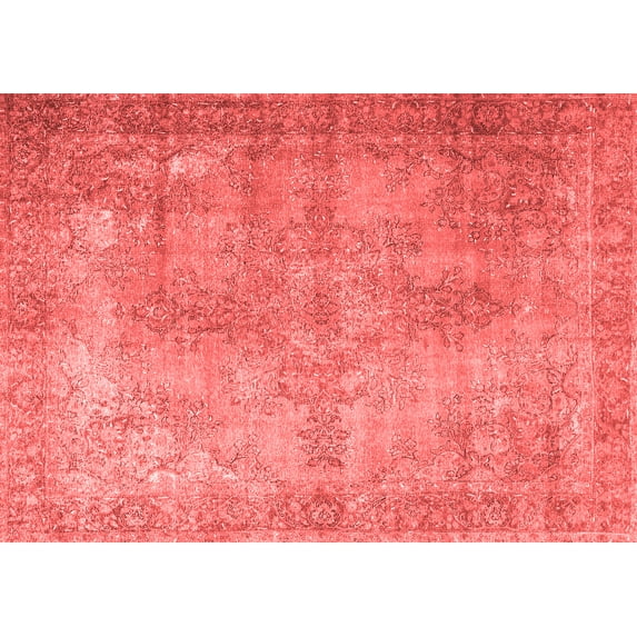Ahgly Company Indoor Rectangle Persian Red Traditional Area Rugs, 6' x 9'
