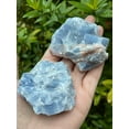 thumbnail image 5 of 1 Pound Blue Calcite Rough, Natural Blue Calcite Stones - Raw Blue Calcite Rock for Decor, Tumbling, Cabbing, Polishing, Fountain Rocks, Wicca, and Reiki (Blue Calcite), 5 of 9