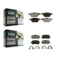 thumbnail image 1 of TEC Front Rear Ceramic Brake Pads Kit for Car Volvo XC60 KTC-100191, 1 of 10