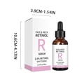 thumbnail image 2 of Retinol Face Serum for Brightening Tone, Fine Line Smoothing Firming Essence, Anti Aging Lifting Treatment for Wrinkles, Dropper Bottle for Daily Glow, 2 of 7