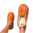thumbnail image 5 of POROPL Slippers for Women,Fuzzy Slippers Warm Soft Indoor Non-Slip Quiet Sole House Shoes, 5 of 5