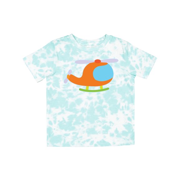 Inktastic Helicopter Cute Flying Boys or Girls Toddler T-Shirt