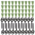 thumbnail image 2 of 20 Pcs Vis d'Appât Filetées 40 Pcs Arrêts de Hameçons Blocs de Perles pour Pêche à la Carpe, 2 of 8