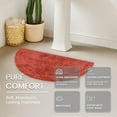 thumbnail image 4 of HOME WEAVERS Waterford Collection Cotton Slice Rug, 17" x 30", Coral, 4 of 9