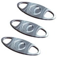 thumbnail image 2 of Stainless Steel Double Blade Cigar Cutter - 56 Ring Gauge - 3 PACK, 2 of 6