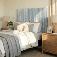 thumbnail image 3 of Barn Walls Solid Wood Headboard, Twin Size - Blue Powderwash, 3 of 10