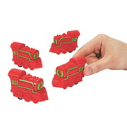 Pdq Christmas Train Pullback (24Ct) - Party Favors - 24 Pieces