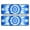 Blue Tie Dye, variant on Kitchen Rugs Sets Of 2,Colorful Rainbow Tie Dye Spiral Pattern Anti Fatigue Kitchen Mat Rugs Non Slip Washable,Decorative Kitchen Floor Mats for Kitchen,Sink,Laundry,17"x47"+17"x47"
