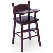 Doll High Chair - Espresso