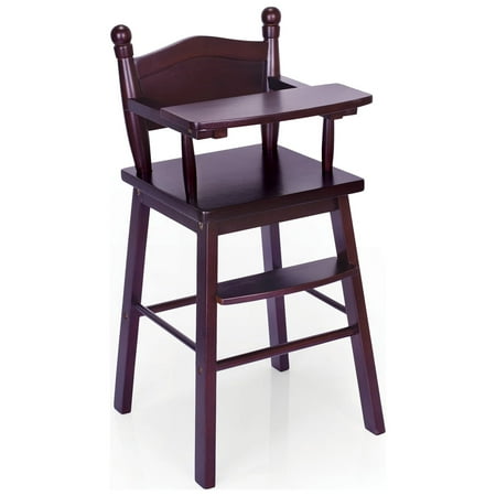 Doll High Chair - Espresso