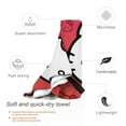 thumbnail image 3 of Hello Kitty Quick Dry Sand Free Microfiber Beach Towel for Adults, 27.5"x55" Oversized Super Absorbent Lightweight Camping Towel for Traveling Swimming Sports, 3 of 7