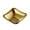 1Grid Golden, variant on Homelife 1/2/3 Grids Stainless Steel Seasoning Dish Korean Metal Barbecue Sauce Dipping Dish Plate BBQ Restaurant Kitchen Tableware