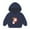 Dark Blue, variant on Bnwani Toddler Hoodies Girls Cotton Long Sleeve Short Fall Sweatshirt Cute Graphic Printed Pullover