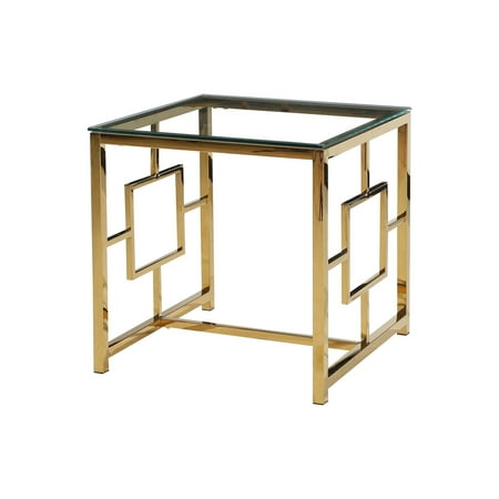 Best Master Furniture Gold End Table