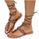 thumbnail image 4 of Sandalias de verano para mujer, chanclas, vendaje, zapatos planos informales con correa para la playa para mujer Wmkox8yii  nm11400, 4 of 7
