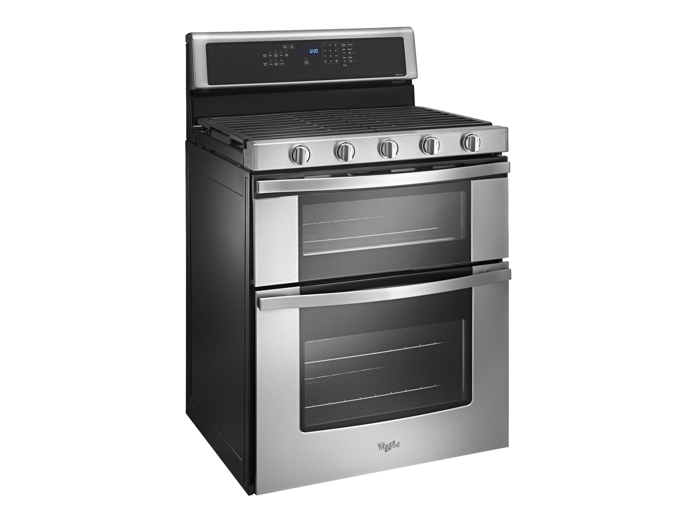 Whirlpool WGG745S0FS Range (double oven) freestanding niche