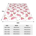 thumbnail image 3 of Sikiie Watermelon Ultra-Soft Micro flannel Blanket Luxury All Seasons Warm Blanket for Bedding Sofa and Travel (4 sizes)-40"x30", 3 of 7