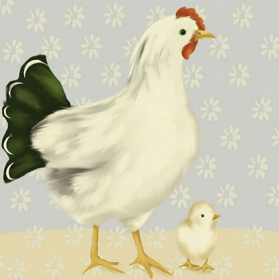 Oopsy Daisy's Charlotte and Cedric Canvas Wall Art, Size 10x10