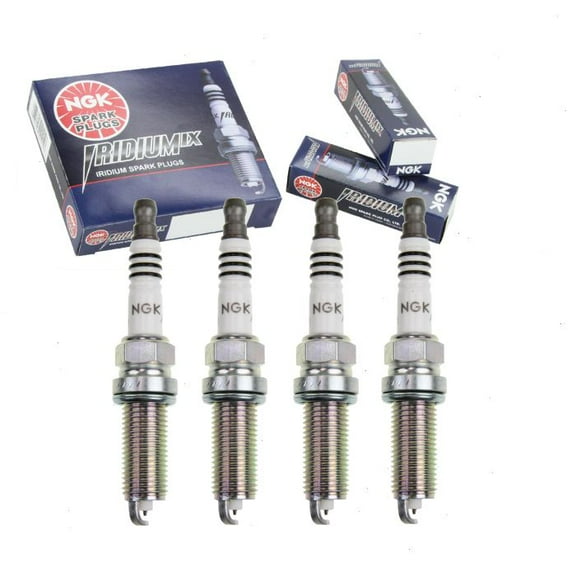 4 pc NGK Iridium IX Spark Plugs compatible with Nissan NV200 2.0L L4 2013-2020