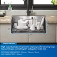 thumbnail image 5 of MENSARJOR Drop in Kitchen Sink, 25 x 22 inch Topmount Kitchen Sink, 16 Gauge Stainless Steel Sink, Handmade for Single Bowl Kitchen Sink, or Outdoor Sink, 5 of 7