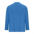 thumbnail image 3 of CHGBMOK Women's Solid Knitted Loose Cardigan Sweater 3/4 Sleeve Open Front Cropped Tops, 3 of 5